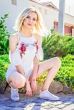Ukrainian mail order bride Alina from Kiev with blonde hair and green eye color - image 12