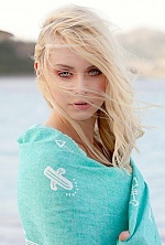 Ukrainian mail order bride Mariya from Kiev with blonde hair and blue eye color - image 6