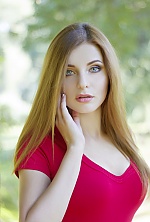 Ukrainian mail order bride Victoria from Lughansk with light brown hair and blue eye color - image 7