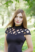 Ukrainian mail order bride Victoria from Lughansk with light brown hair and blue eye color - image 3