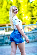 Ukrainian mail order bride Svetlana from Nikolaev with blonde hair and blue eye color - image 4