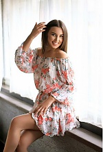 Ukrainian mail order bride Oksana from Lvov with light brown hair and hazel eye color - image 10
