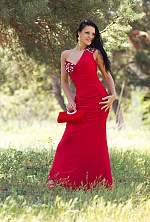 Ukrainian mail order bride Larisa from Odessa with black hair and green eye color - image 12
