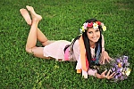 Ukrainian mail order bride Larisa from Odessa with black hair and green eye color - image 7