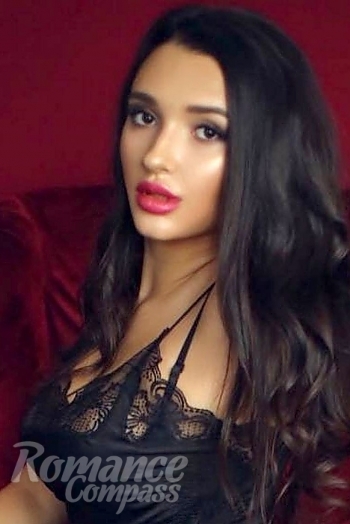 Ukrainian mail order bride Catherine from Kharkov with black hair and brown eye color - image 1