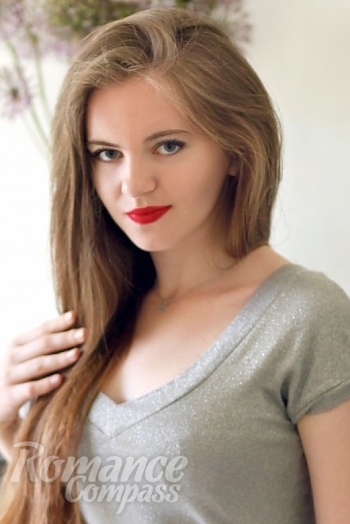 Ukrainian mail order bride Anastasia from Vinnitsa with light brown hair and hazel eye color - image 1