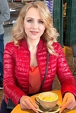 Ukrainian mail order bride Tatiana from Dnipro with blonde hair and green eye color - image 28