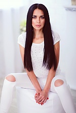 Ukrainian mail order bride Anna from Dnipro with black hair and brown eye color - image 8