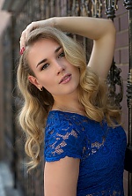 Ukrainian mail order bride Victoria from Kharkov with blonde hair and green eye color - image 9