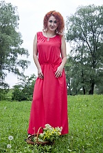 Ukrainian mail order bride Alena from Vinnitsa with red hair and green eye color - image 4