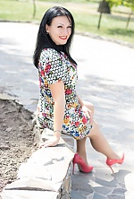 Ukrainian mail order bride Inna from Nikolaev with black hair and green eye color - image 4