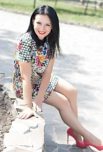 Ukrainian mail order bride Inna from Nikolaev with black hair and green eye color - image 3