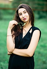 Ukrainian mail order bride Anastasiya from Lugansk with black hair and hazel eye color - image 11