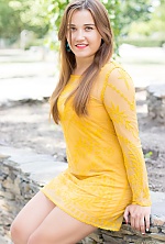 Ukrainian mail order bride Marina from Nikolaev with brunette hair and brown eye color - image 2