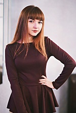 Ukrainian mail order bride Alina from Lugansk with auburn hair and blue eye color - image 3