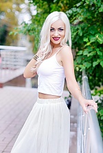 Ukrainian mail order bride Irina from Kiev with blonde hair and blue eye color - image 3