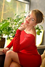 Ukrainian mail order bride Anna from Poltava with auburn hair and grey eye color - image 3