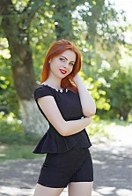 Ukrainian mail order bride Anastasia from Luhansk with red hair and grey eye color - image 5