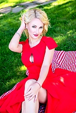 Ukrainian mail order bride Kate from Kiev with blonde hair and green eye color - image 2