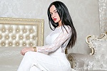 Ukrainian mail order bride Ilona from Moscow with brunette hair and green eye color - image 3