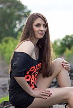 Ukrainian mail order bride Rimma from Kharkov with light brown hair and grey eye color - image 7