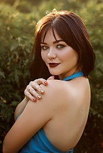 Ukrainian mail order bride Annet from Dnipro with brunette hair and green eye color - image 3