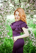 Ukrainian mail order bride Alexandra from Donetsk with auburn hair and blue eye color - image 3