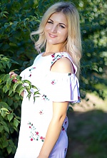 Ukrainian mail order bride Veronika from Nikolaev with blonde hair and blue eye color - image 7