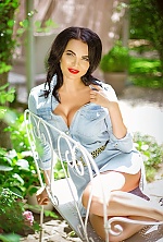Ukrainian mail order bride Katerina from Milan with black hair and blue eye color - image 3
