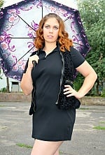 Ukrainian mail order bride Viktoriya from Nikolaev with red hair and grey eye color - image 3