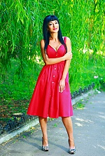 Ukrainian mail order bride Ludmila from Odesa with black hair and brown eye color - image 2