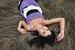 Ukrainian mail order bride Marina from Dnipro with black hair and green eye color - image 3