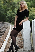 Ukrainian mail order bride Oksana from Dnipro with blonde hair and green eye color - image 7