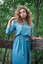 Ukrainian mail order bride Olga from Kiev with light brown hair and blue eye color - image 6