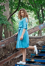 Ukrainian mail order bride Olga from Kiev with light brown hair and blue eye color - image 3