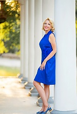Ukrainian mail order bride Ludmila from Nikolaev with blonde hair and blue eye color - image 9