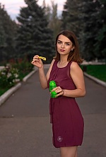Ukrainian mail order bride Ekaterina from Toretsk with brunette hair and green eye color - image 9