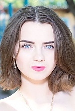 Ukrainian mail order bride Ekaterina from Toretsk with brunette hair and green eye color - image 10