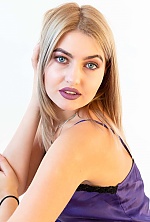 Ukrainian mail order bride Alina from Kharkiv with blonde hair and blue eye color - image 11