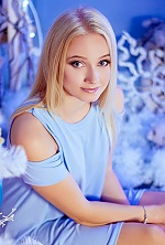 Ukrainian mail order bride Katherina from Kiev with blonde hair and blue eye color - image 9