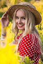 Ukrainian mail order bride Katherina from Kiev with blonde hair and blue eye color - image 3