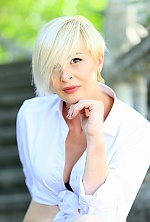Ukrainian mail order bride Liliya from Nikolaev with blonde hair and brown eye color - image 8