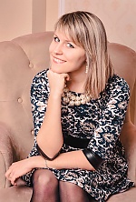 Ukrainian mail order bride Olga from Kiev with blonde hair and blue eye color - image 5