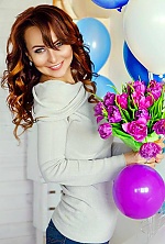 Ukrainian mail order bride Tatiyana from Kiev with brunette hair and green eye color - image 5