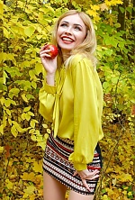 Ukrainian mail order bride Anna from Kharkiv with blonde hair and blue eye color - image 6