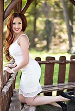 Ukrainian mail order bride Yevgeniya from Kiev with red hair and brown eye color - image 3