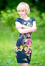 Ukrainian mail order bride Ludmila from Kiev with blonde hair and green eye color - image 6