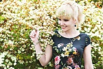 Ukrainian mail order bride Ludmila from Kiev with blonde hair and green eye color - image 4