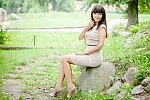 Ukrainian mail order bride Alla from Sumy with brunette hair and green eye color - image 3