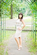 Ukrainian mail order bride Alla from Sumy with brunette hair and green eye color - image 2